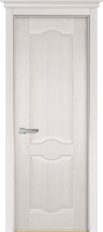 Межкомнатная дверь массив сосны Феррара ПВДГ Слоновая кость (ОКА)